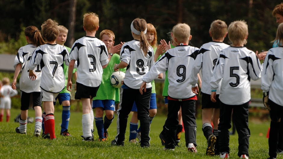 Barnefotballkvelden på Hias